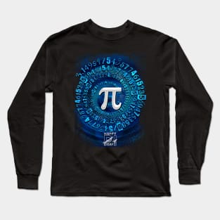 Pi T-Shirt 3,14 Pi Number Symbol Math Science Gift Long Sleeve T-Shirt